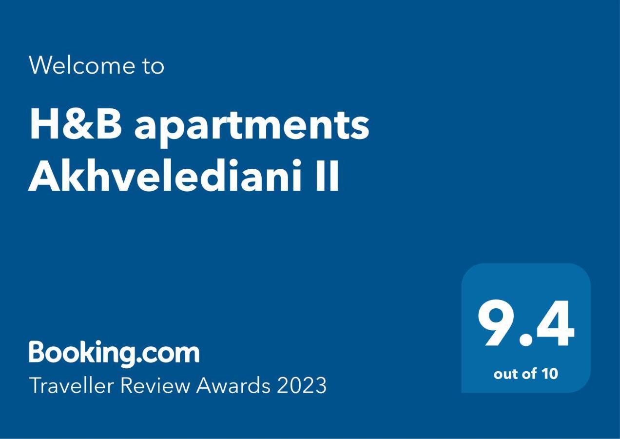 Hb Apartments Akhvelediani II Tbilisi Exteriör bild